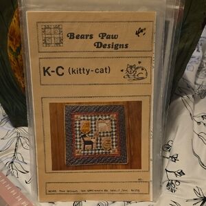 Bears Paw Designs Kitty-Cat Pattern